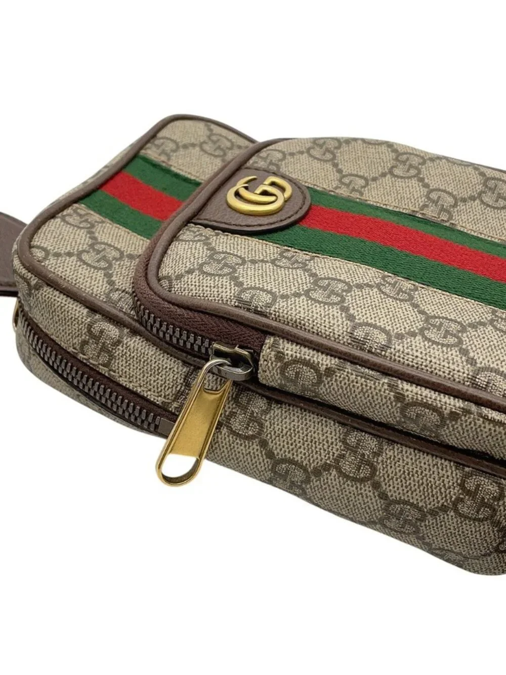 Gucci Belt Bag Small Opdia GG Supreme Leather Canvas